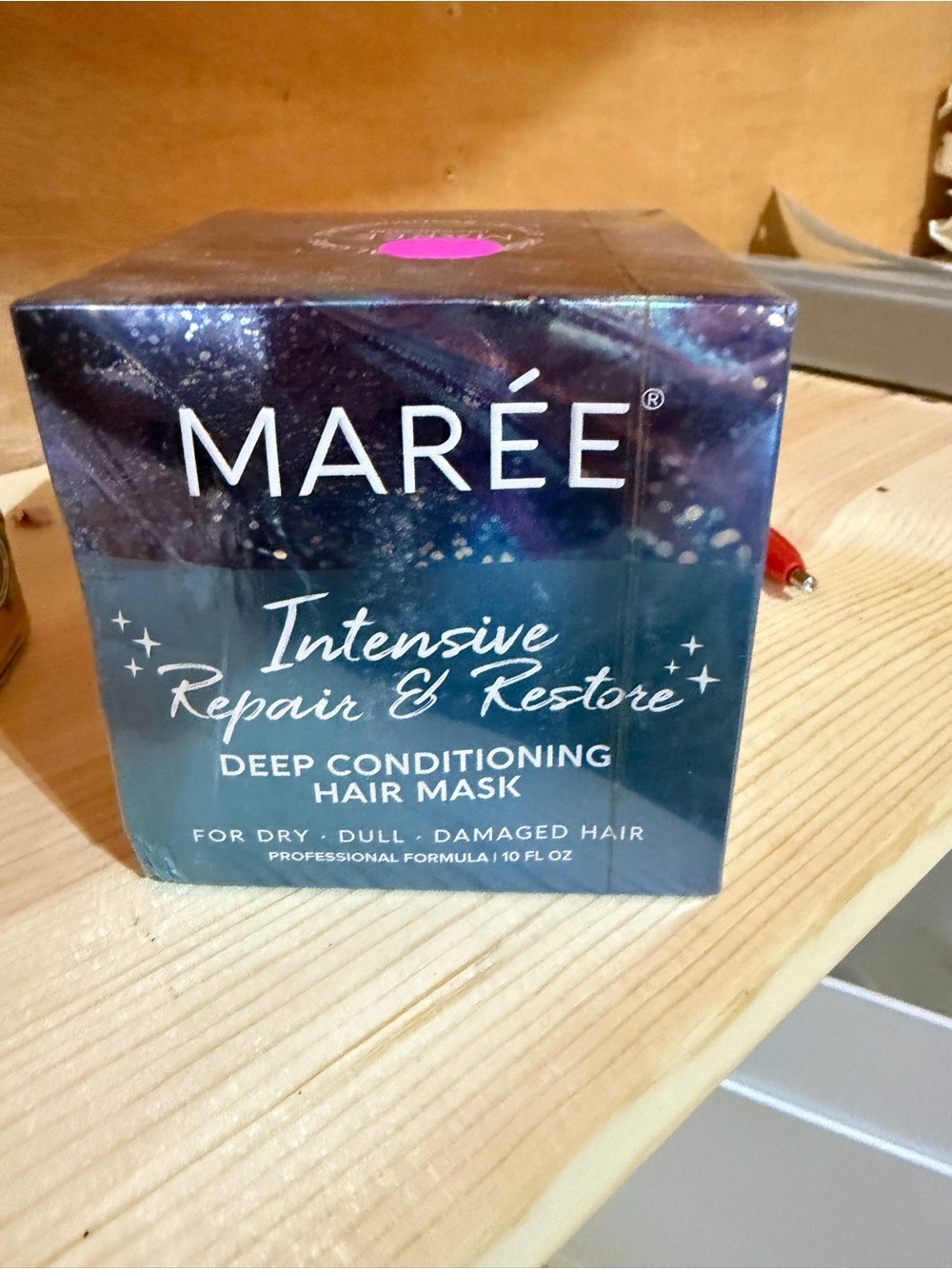 MARÉE Intensive Repair & Restore Deep Conditioning Hair Mask - Teal/Blue